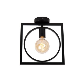 Lucide SUUS Plafondlamp Zwart, 1-licht