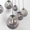 Steinhauer Bollique Hanglamp Zwart, 6-lichts
