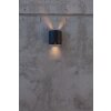 Lutec Beams Buiten muurverlichting LED Zwart, 1-licht