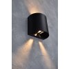 Lutec Beams Buiten muurverlichting LED Zwart, 1-licht