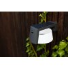 Lutec Moon Solarlamp LED Antraciet, 1-licht, Bewegingsmelder