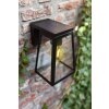 Lutec Fia Solarlamp LED Zwart, 1-licht