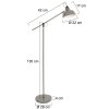 Steinhauer Nové Staande lamp Groen, 1-licht