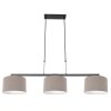 Steinhauer Stang Hanglamp Zwart, 3-lichts