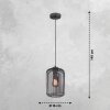SCHÖNER WOHNEN-Kollektion Cage Hanglamp Zwart, 1-licht
