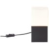 Brilliant Twisty Tafellamp Zwart, 1-licht