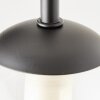 Brilliant Gitse Muurlamp Zwart, 1-licht