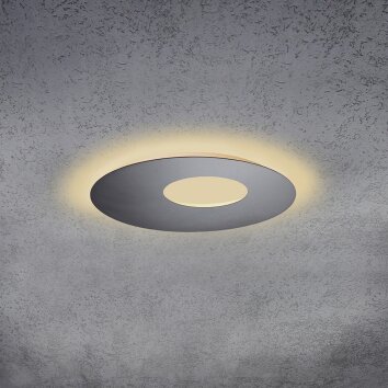 Escale BLADE OPEN Plafondlamp LED Grijs, 1-licht