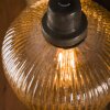 Stripe Hanglamp Grijs, 4-lichts