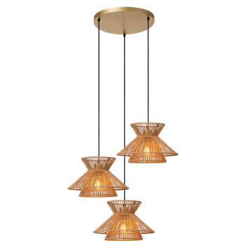Lucide TASMAN Hanglamp Goud, Messing, 3-lichts