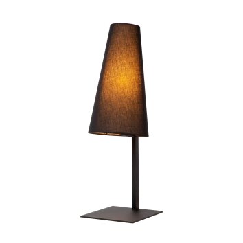 Lucide GREGORY Tafellamp Zwart, 1-licht