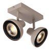 Lucide SENSAS Plafondlamp Beige, 2-lichts