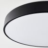 Maho Plafondlamp LED Zwart, 1-licht