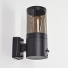 Tolsona Buiten muurverlichting Zwart, 1-licht, Bewegingsmelder