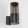 Tolsona Buiten muurverlichting Zwart, 1-licht, Bewegingsmelder