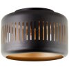 Brilliant Tyas Plafondlamp Zwart, 1-licht