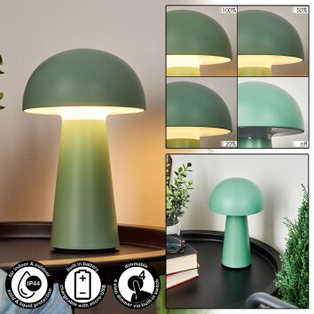 Telve Tafellamp voor buiten LED Groen, 1-licht
