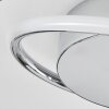 Donebas Plafondlamp LED Chroom, 1-licht