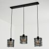 Boula Hanger Zwart, 3-lichts
