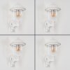 Jeannot Buiten muurverlichting Wit, 1-licht, Bewegingsmelder