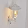 Jeannot Buiten muurverlichting Wit, 1-licht, Bewegingsmelder
