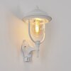 Jeannot Buiten muurverlichting Wit, 1-licht, Bewegingsmelder