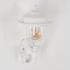 Jeannot Buiten muurverlichting Wit, 1-licht, Bewegingsmelder