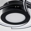 Olok Plafondlamp LED Zwart, 1-licht, Afstandsbediening