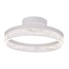 Globo RING Plafondlamp LED Wit, 1-licht