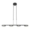 Steinhauer Turound Hanglamp LED Zwart, 4-lichts
