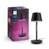 Philips Hue Go Tafellamp voor buiten LED Grijs, Zwart, 1-licht, Kleurwisselaar