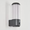 Gondoyer Buiten muurverlichting Antraciet, 1-licht, Bewegingsmelder