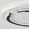 Leroux Plafondlamp LED Wit, 1-licht