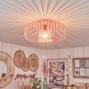 Wemude Plafondlamp Roze, 1-licht