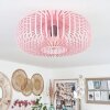 Wemude Plafondlamp Roze, 1-licht
