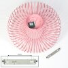 Wemude Plafondlamp Roze, 1-licht