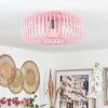 Wemude Plafondlamp Roze, 1-licht