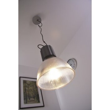 Deko Light Zirkonia Hanglamp roestvrij staal, 1-licht