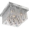Globo MARABOU Plafondlamp Chroom, 5-lichts