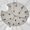 Lacosse Plafondlamp LED Chroom, Nikkel mat, 21-lichts