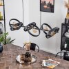 Theareabarivat Hanglamp Antraciet, 6-lichts