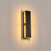 Berna Buiten muurverlichting LED houtlook, 1-licht