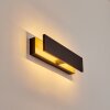 Berna Buiten muurverlichting LED houtlook, 1-licht