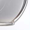 Koyoto Hanger Glas 25 cm Goud, Zwart, 1-licht