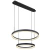 Globo AUGUSTO Hanger LED Goud, Zwart, 2-lichts, Afstandsbediening, Kleurwisselaar