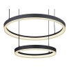 Globo AUGUSTO Hanger LED Goud, Zwart, 2-lichts, Afstandsbediening, Kleurwisselaar