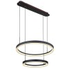 Globo AUGUSTO Hanger LED Goud, Zwart, 2-lichts, Afstandsbediening, Kleurwisselaar
