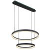 Globo AUGUSTO Hanger LED Goud, Zwart, 2-lichts, Afstandsbediening, Kleurwisselaar