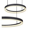 Globo AUGUSTO Hanger LED Goud, Zwart, 2-lichts, Afstandsbediening, Kleurwisselaar
