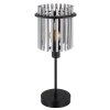 Globo GORLEY Tafellamp Zwart, 1-licht